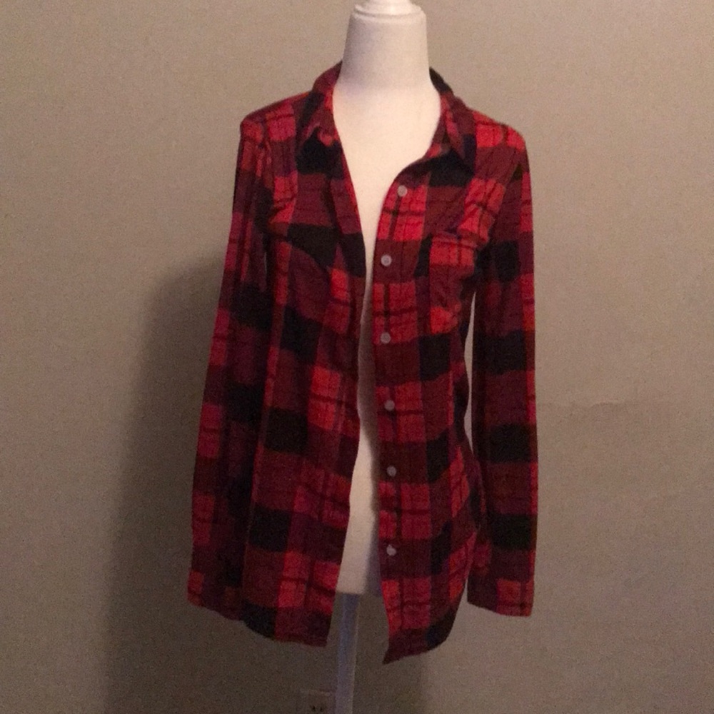 Super soft red flannel